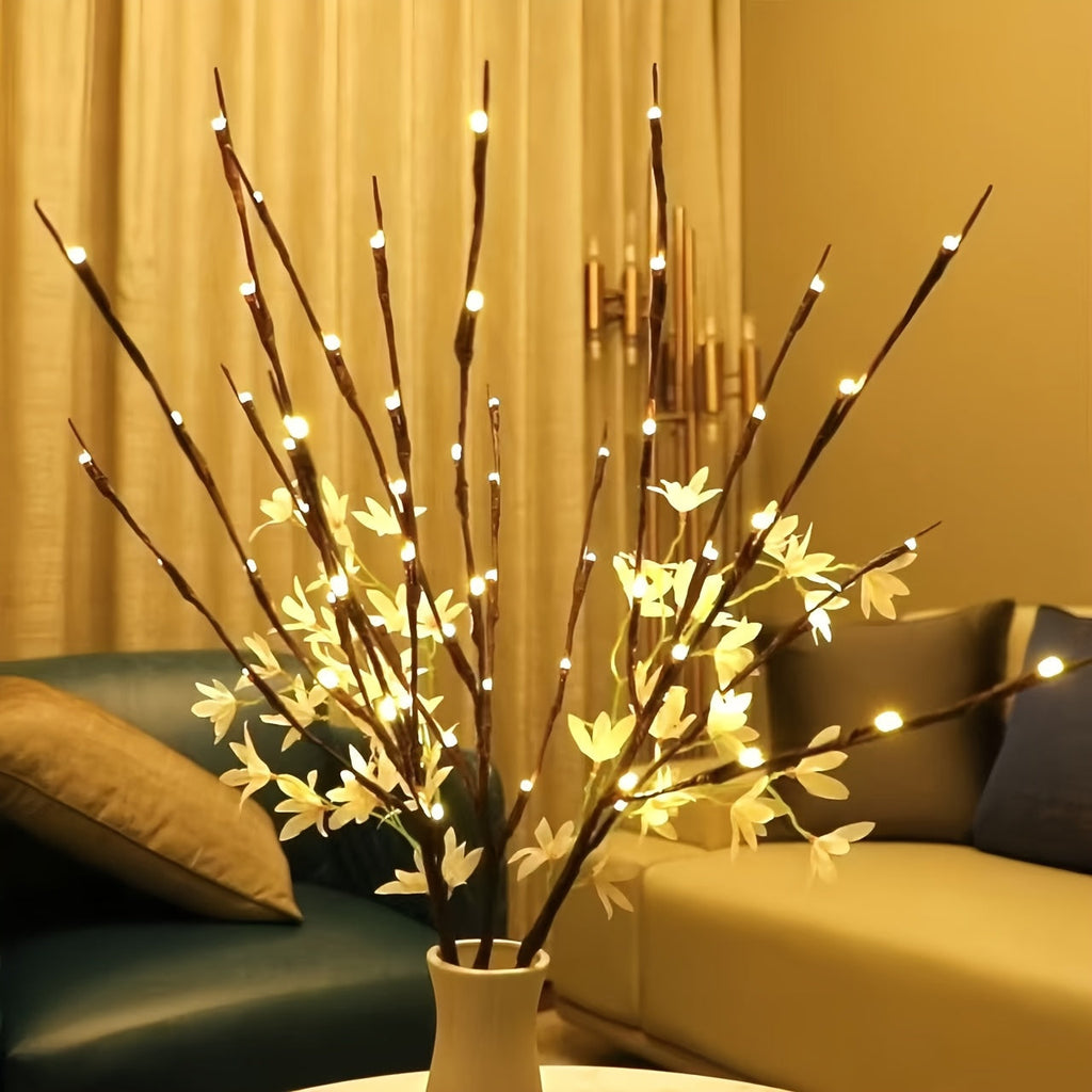LED Tree Branch Vase Lights 2‑Pack