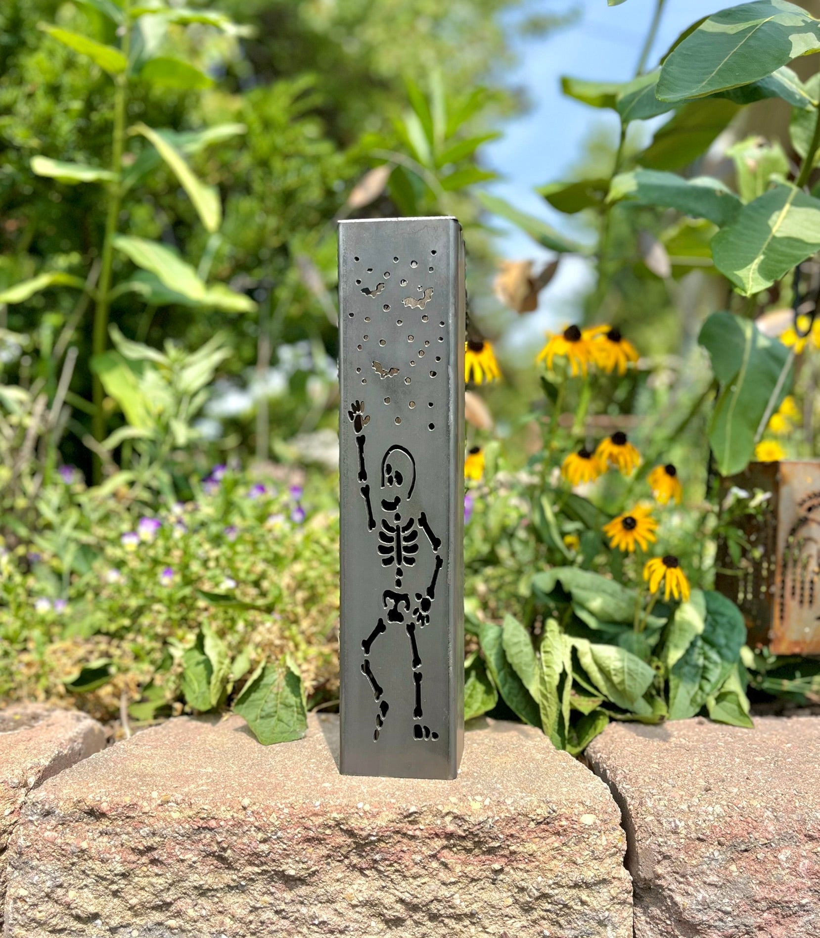 Dancing Bones Solar Steel Tube Lights