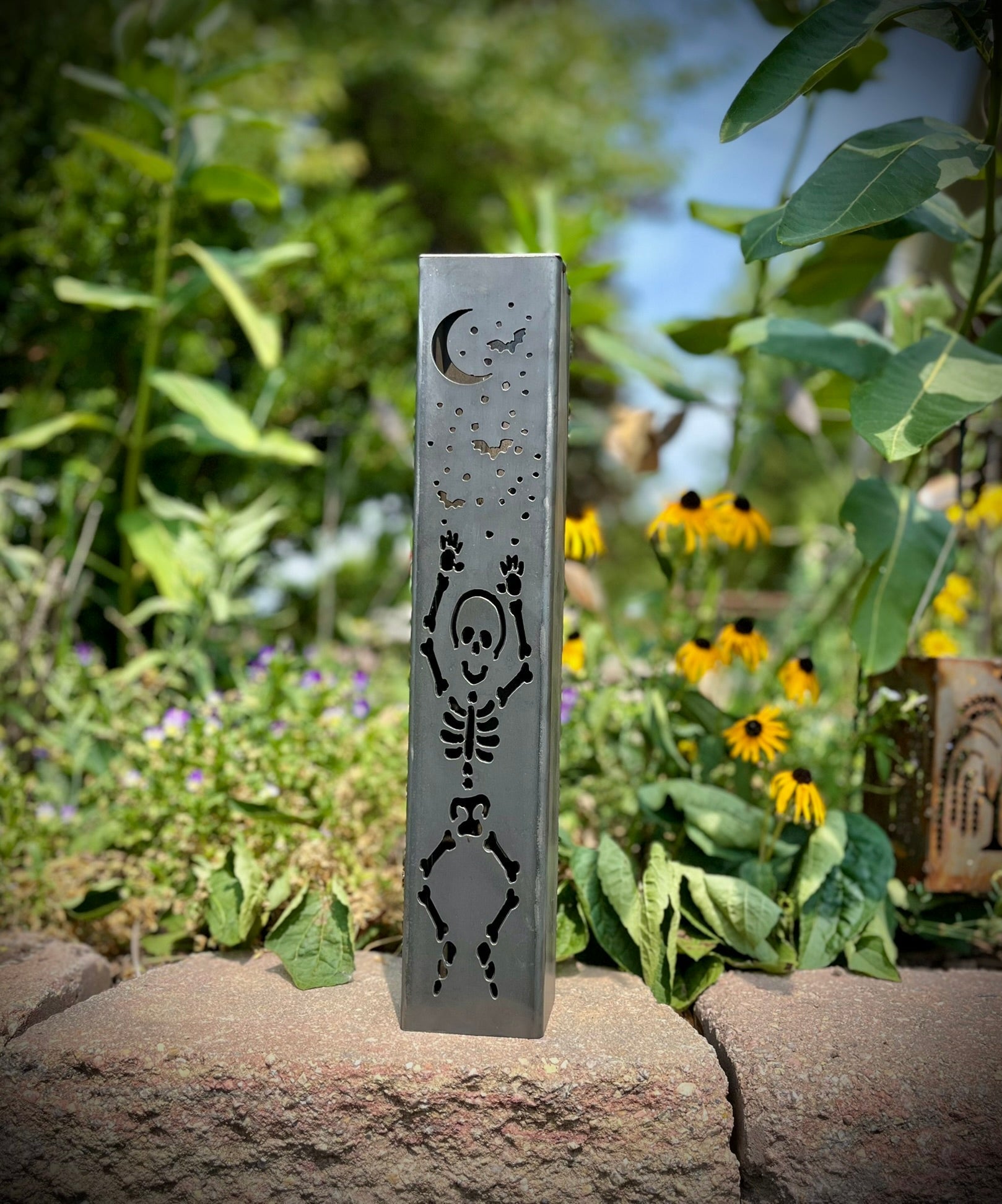 Dancing Bones Solar Steel Tube Lights