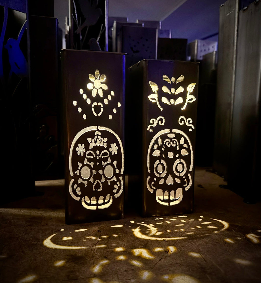 Day of the Dead Solar Pillar - Steel - Multiple Sizes