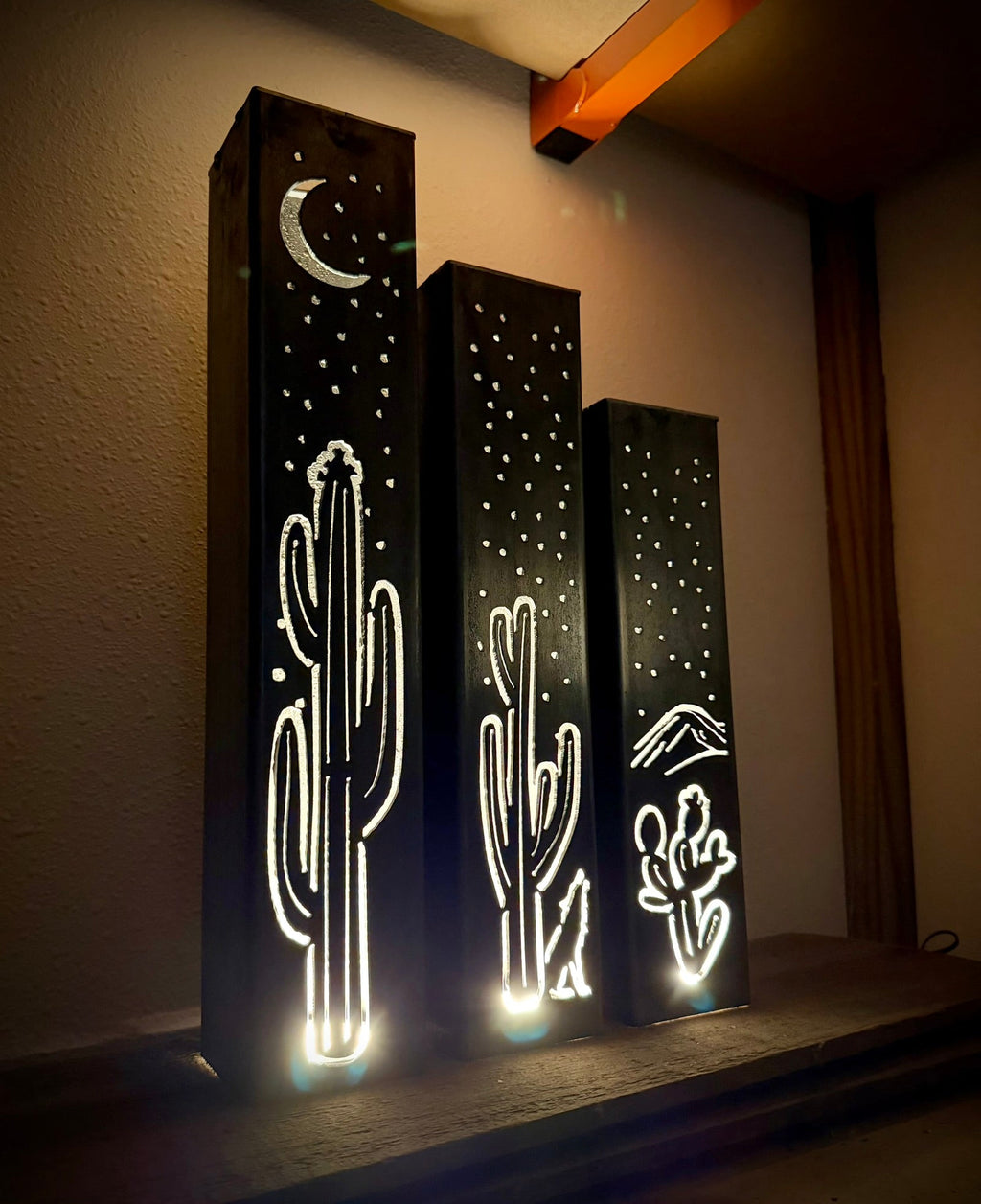 Desert Night Indoor Luminary Multiple Sizes
