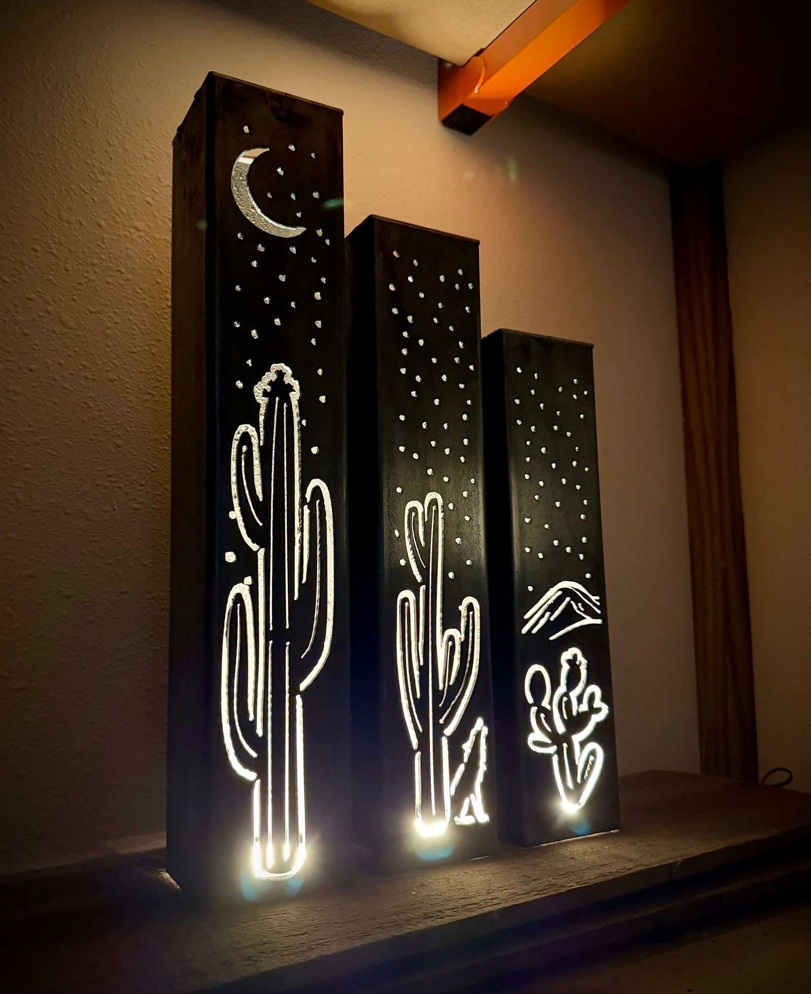 Desert Night Indoor Luminary Multiple Sizes