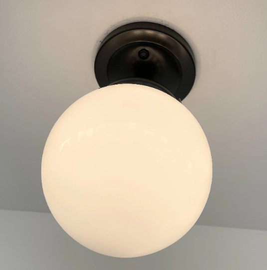 Vintage Schoolhouse Globe Light