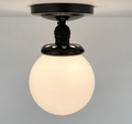 Vintage Schoolhouse Globe Light