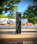 Evening Aviary Solar Luminary Pillars