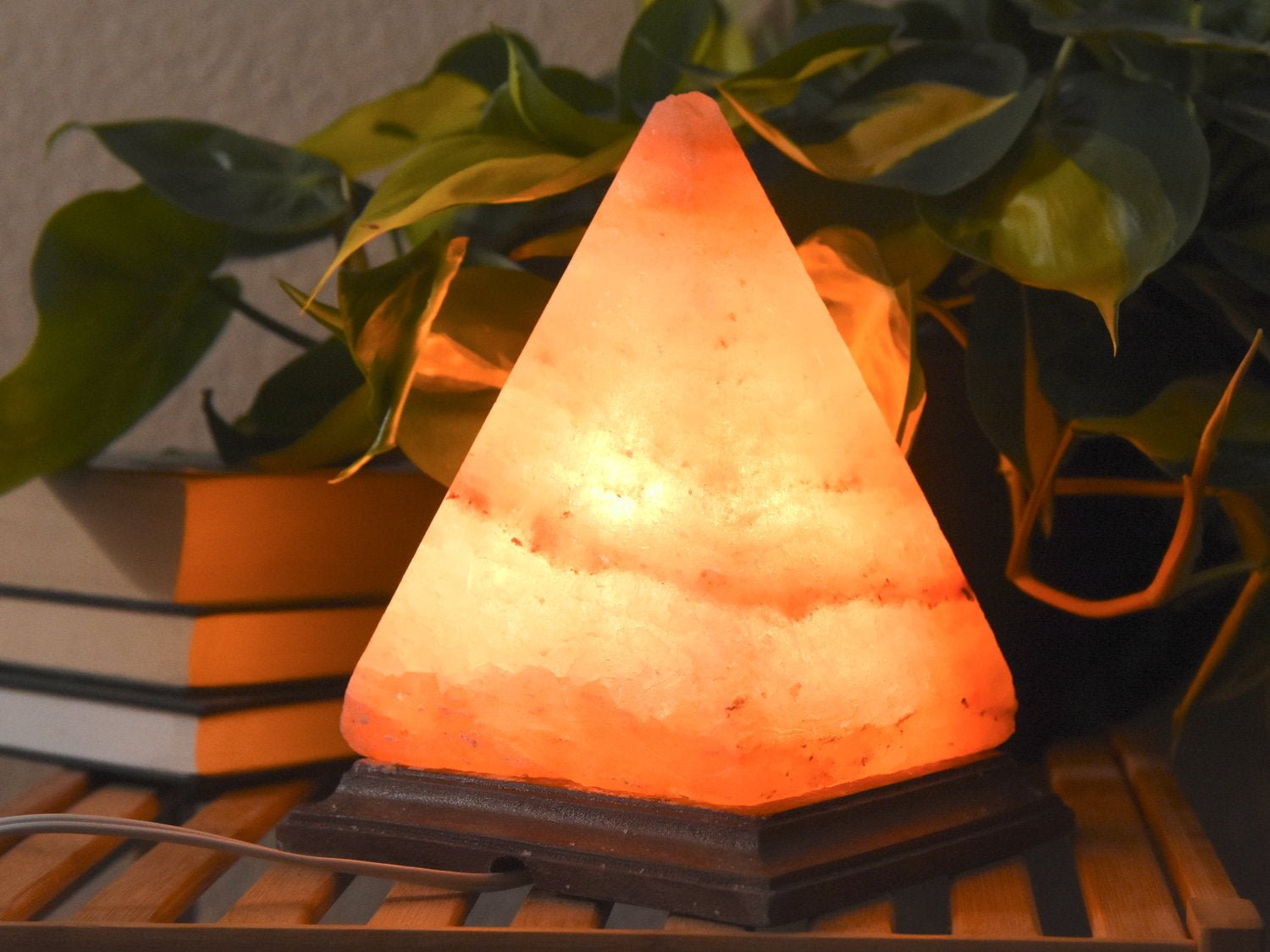 Himalayan Salt Lamp Pyramid Large