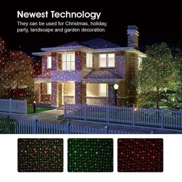 Waterproof Green & Red Laser Projector