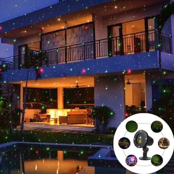 Waterproof Green & Red Laser Projector