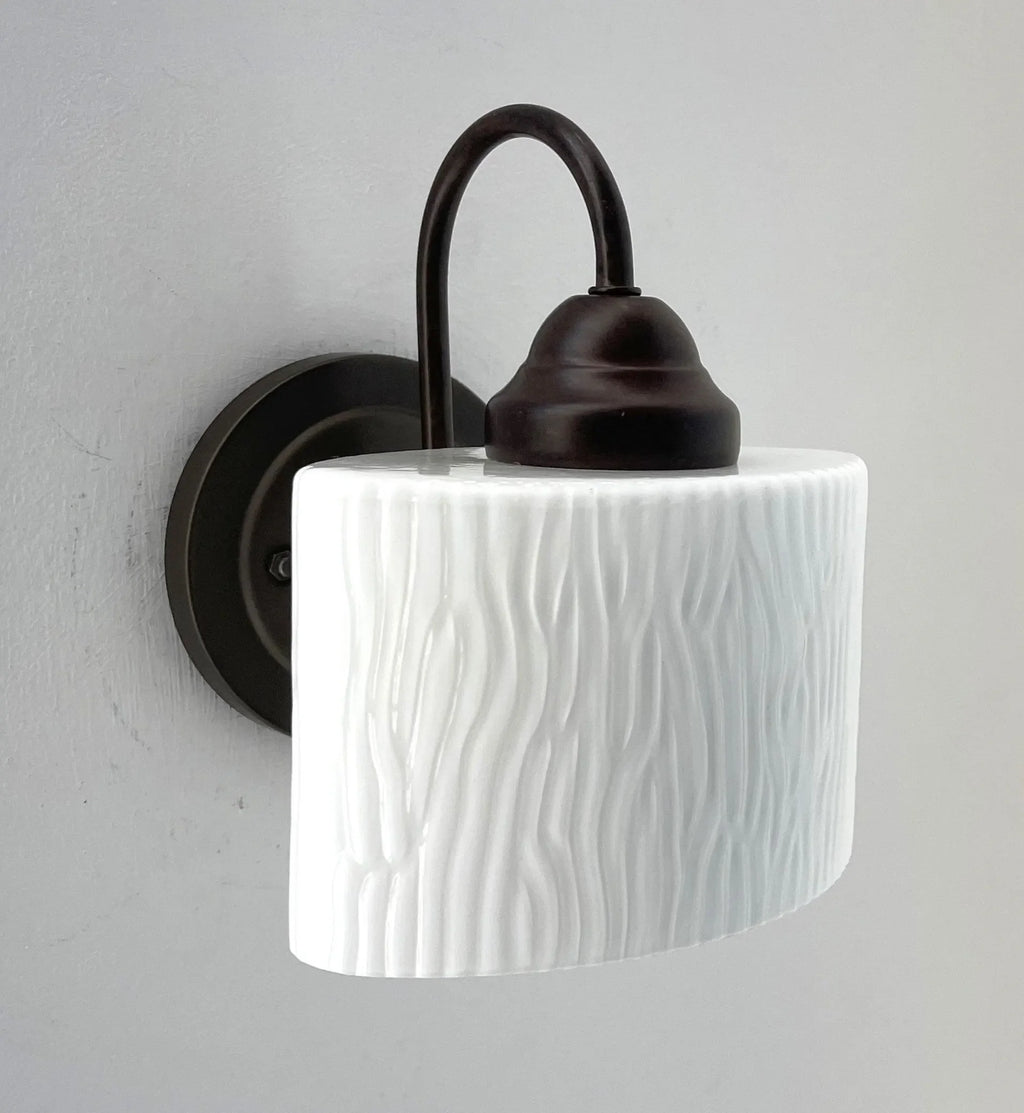 Modern Textured Dome Sconce Wall Light