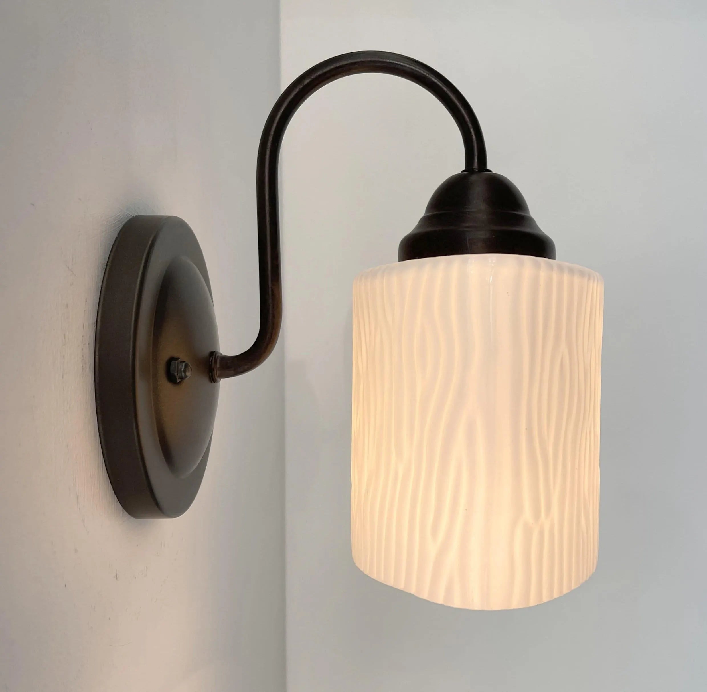 Modern Textured Dome Sconce Wall Light