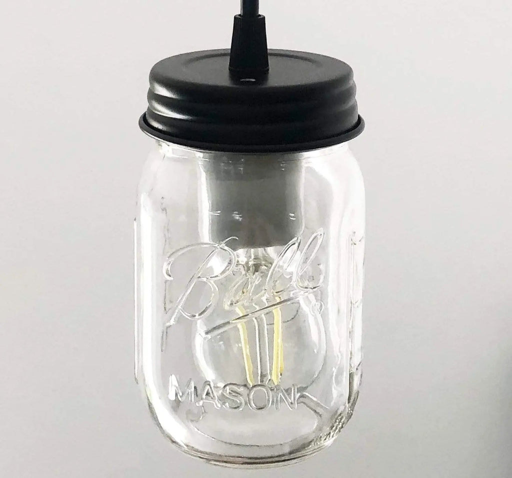 Mason Jar Pendant Light Pint