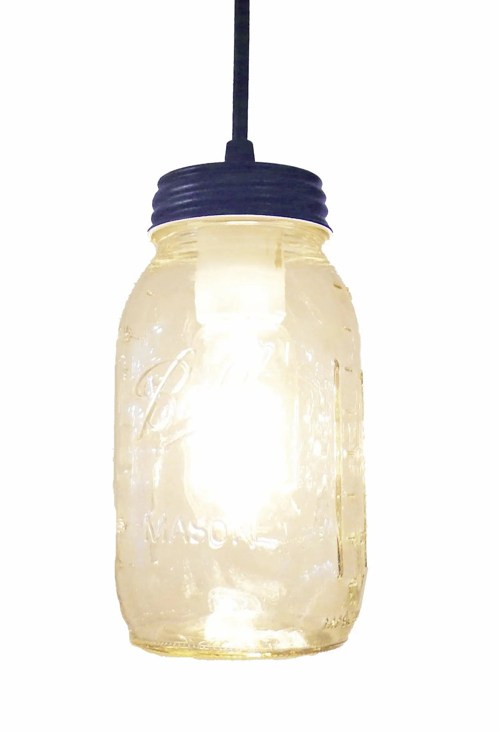 Mason Jar Pendant Light Quart