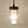 Mason Jar Pendant Light Pint