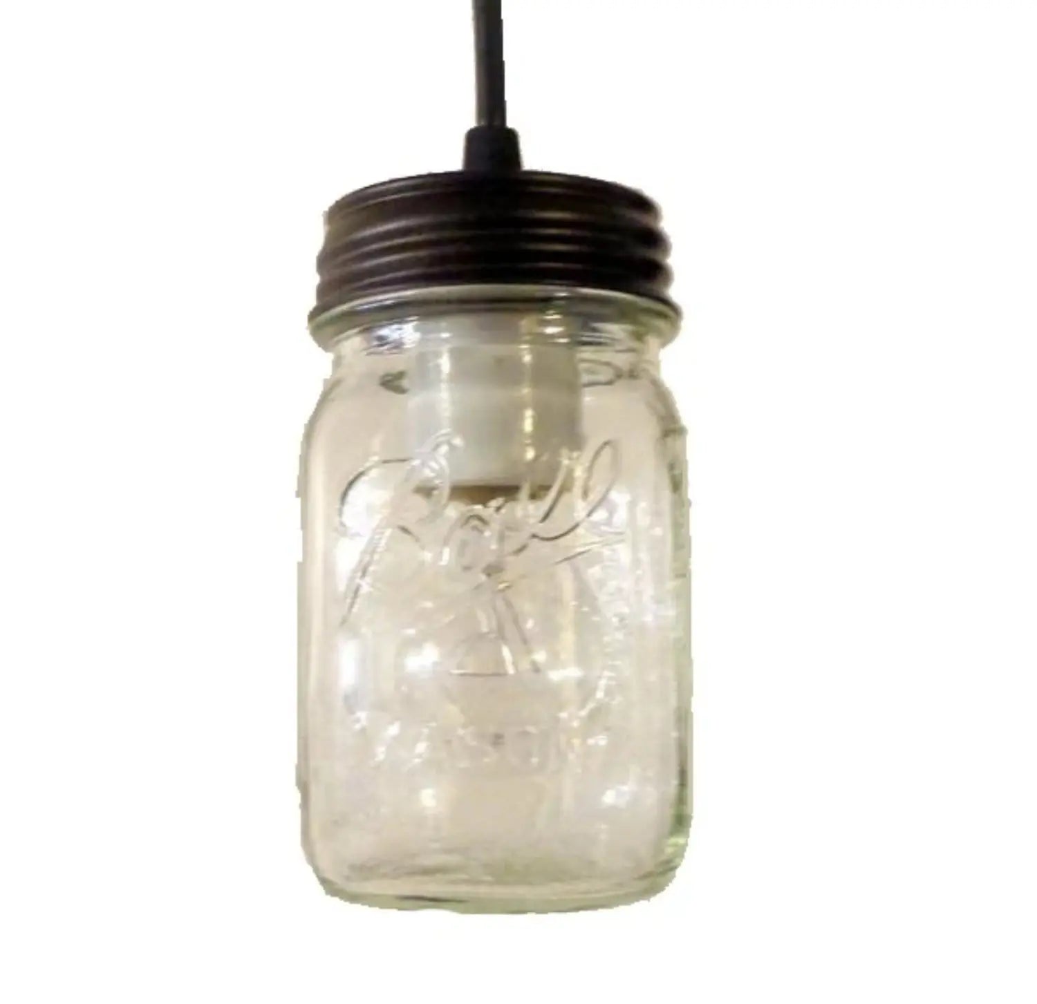 Mason Jar Pendant Light Pint