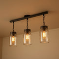 Farmhouse Mason Jar Track Fixture