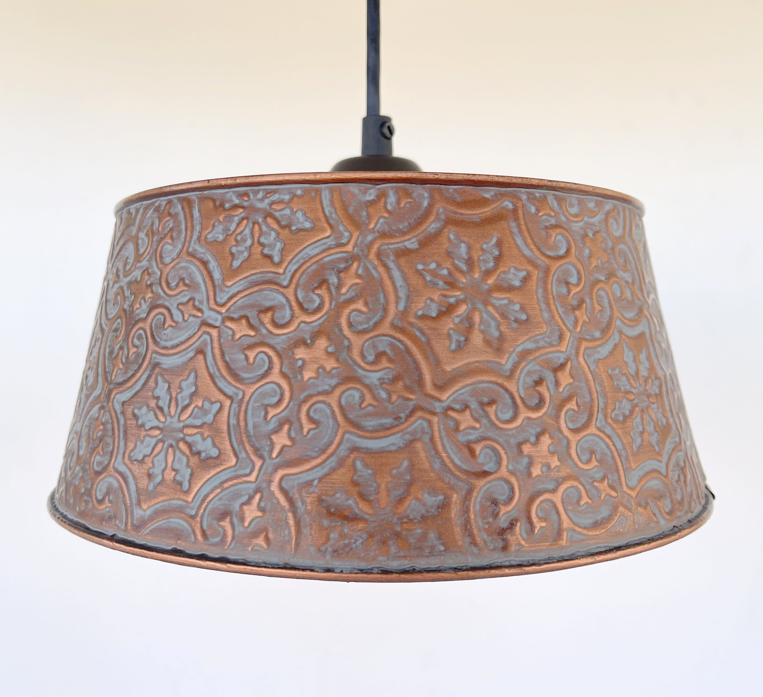 Farmhouse Copper Pendant Ceiling Light