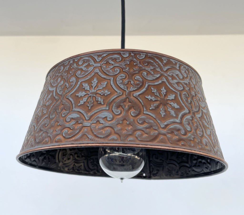 Farmhouse Copper Pendant Ceiling Light