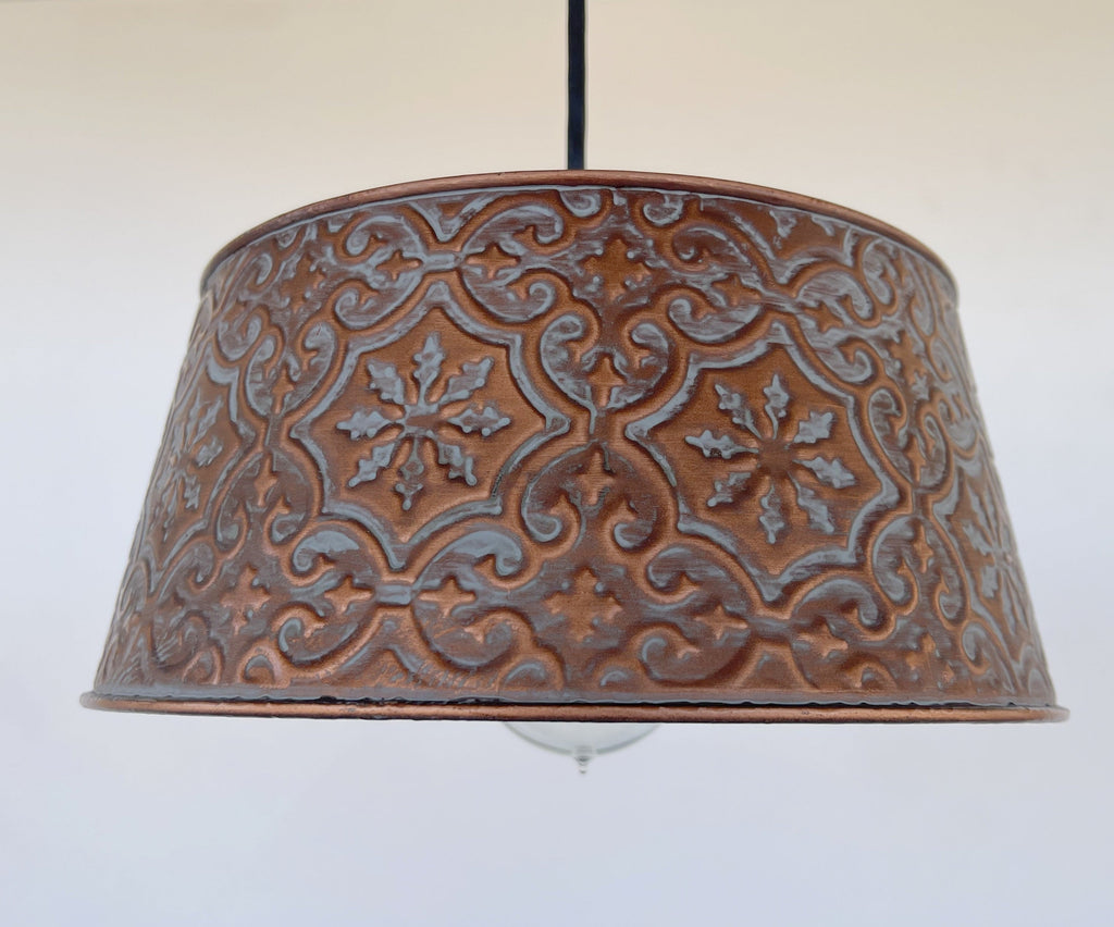Farmhouse Copper Pendant Ceiling Light