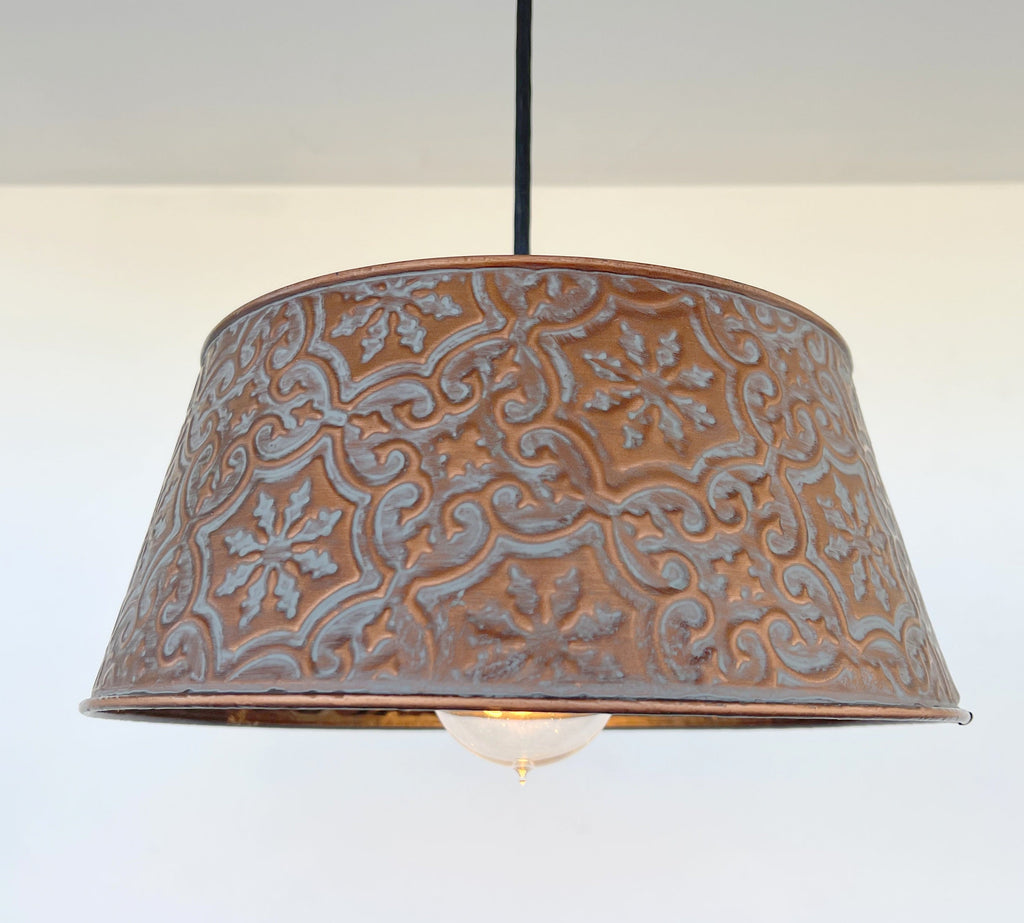 Farmhouse Copper Pendant Ceiling Light