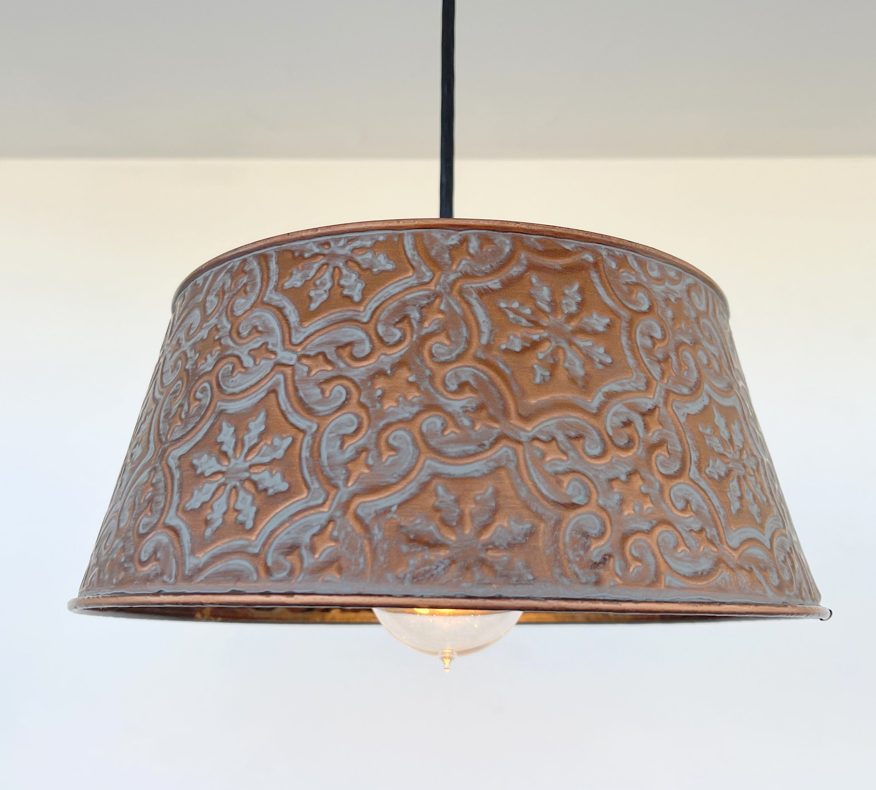 Farmhouse Copper Pendant Ceiling Light