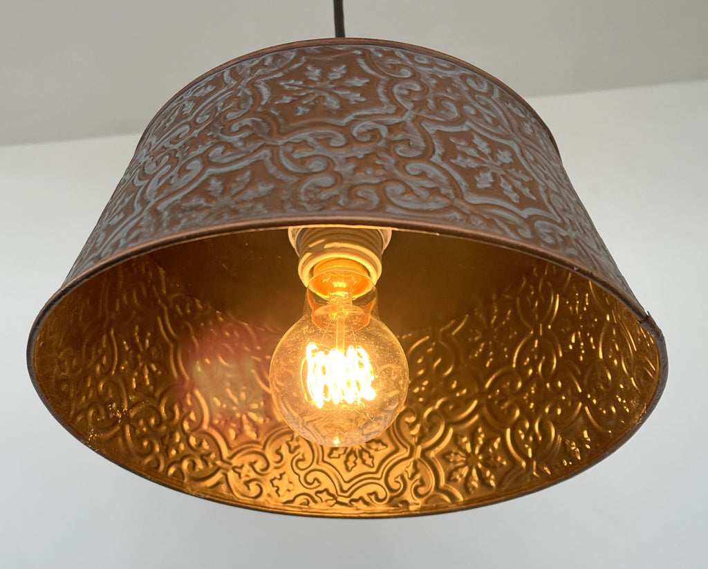 Farmhouse Copper Pendant Ceiling Light