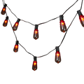 Halloween 10 Light 'Bloody' Flicker Flame Light Set