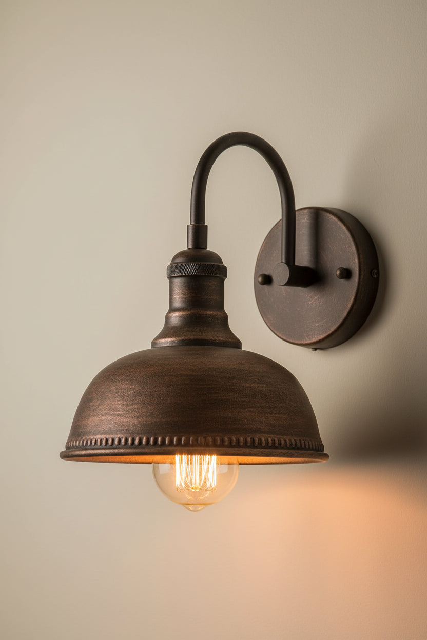 Popular Rustic Industrial Wall Sconce Light Fixture