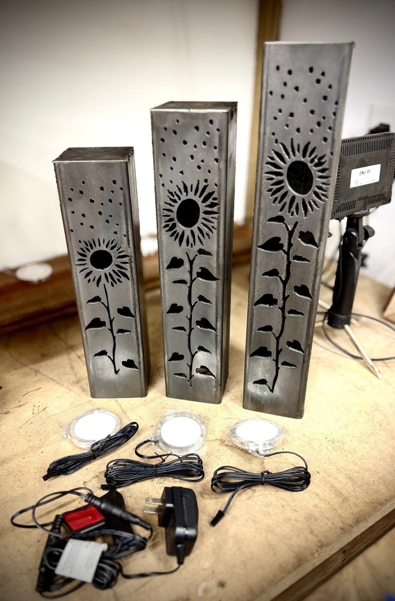 Sunflower Stars Indoor Luminary Multiple Sizes