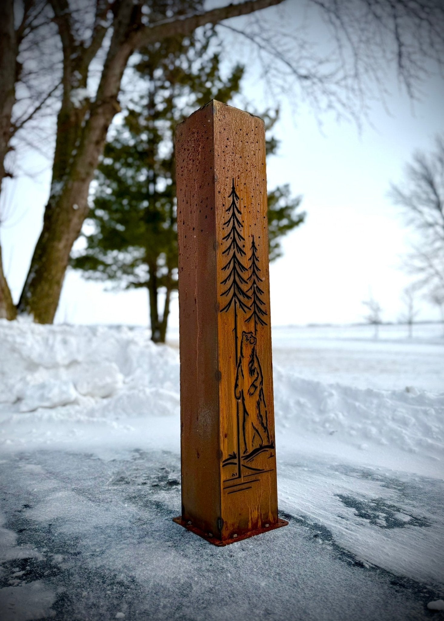 Timberline Grizzly Solar Pillar Steel