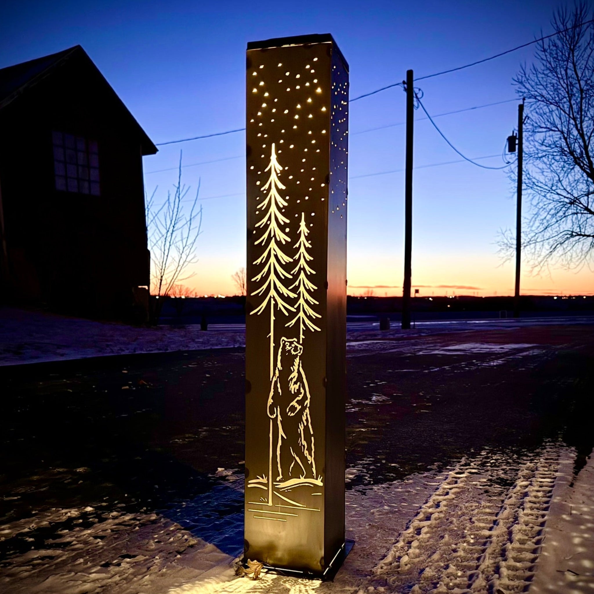 Timberline Grizzly Solar Pillar Steel